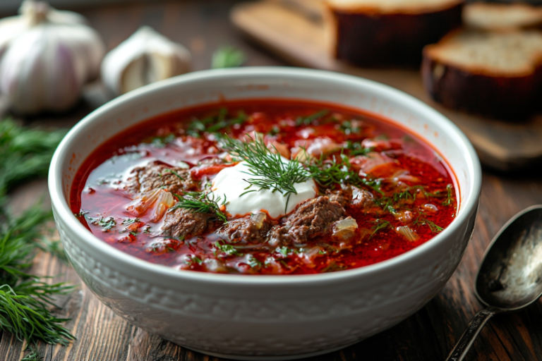 Как сварить вкусный борщ: пошаговый рецепт